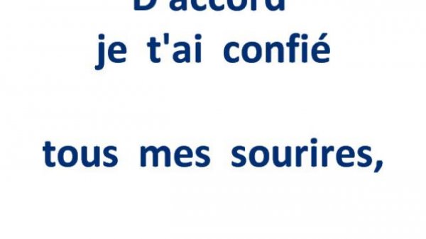 je t'aime karaoke, slightly lower key