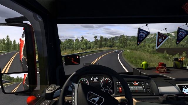 [ ETS2 1.46 ] MAN TGX E6 by Gloover v.1.8 | Oslo-Aalborg | ETS2 Mods смотреть онлайн