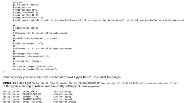DevOps & SysAdmins: File cannot be downloaded completely via PHP from my nginx смотреть онлайн