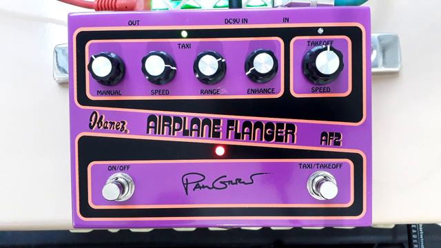 Ibanez Airplane Flanger AF2 Paul Gilbert 100% tone by Mauro Cordero & PROMUSICA смотреть онлайн