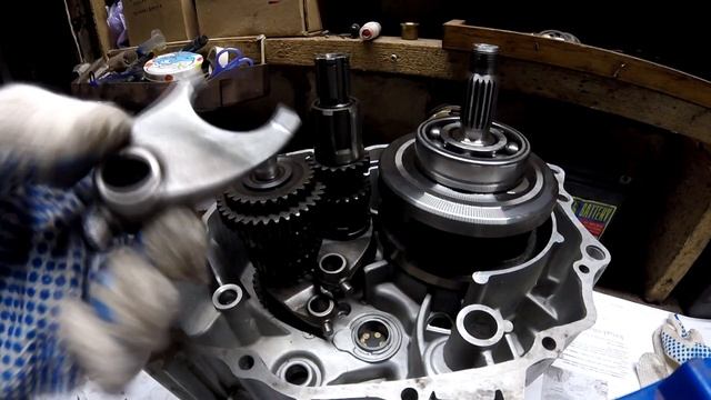 Сборка коробки передач 162-FMJ (Подробно) смотреть онлайн