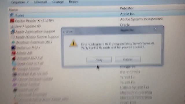 Can't uninstall iTunes 11.1 "HELP!" смотреть онлайн