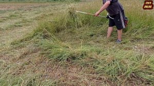 Сколько жрёт бензокоса 52 см³ на 1 сотку. Самый честный заме́р.