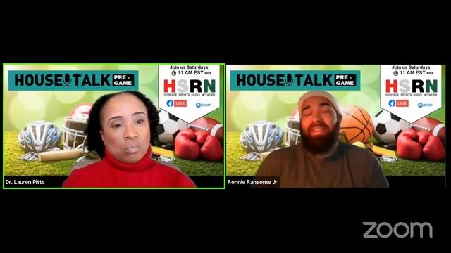 HOUSE TALK Pregame w/Dr. Lauren Pitts & Ronnie Ransome, Jr. - COMPETITIVE ADVANTAGE! смотреть онлайн