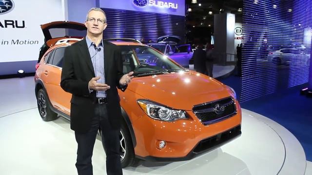 2013 Subaru XV Crosstrek Walkthrough: 2012 New York Auto Show смотреть онлайн