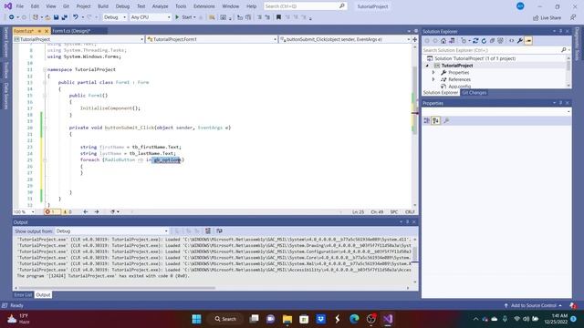 How To Create A Windows Form App In .NET Framework Part 2 ( using C# ) смотреть онлайн