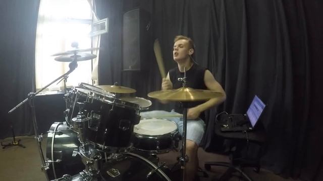 Drumcover Нейромонах Феофан - "Притоптать". Живые барабаны смотреть онлайн