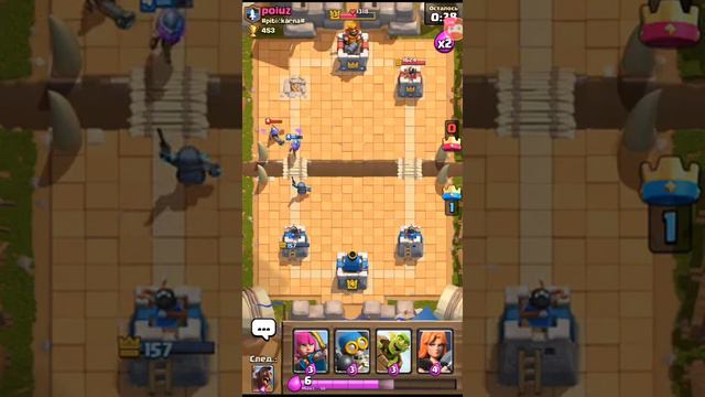 стрим по "Clash Royale" поднимаюсь практически с нуля смотреть онлайн