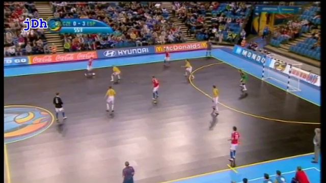 Futsal match Czech Republic vs Spain 1 - 8 смотреть онлайн