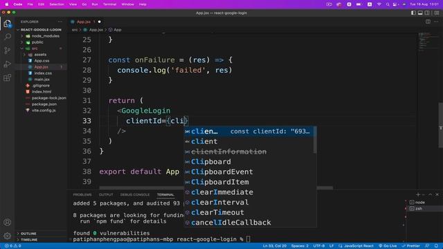 สอนทำระบบ Google Login & Logout ด้วย ReactJS ??? смотреть онлайн