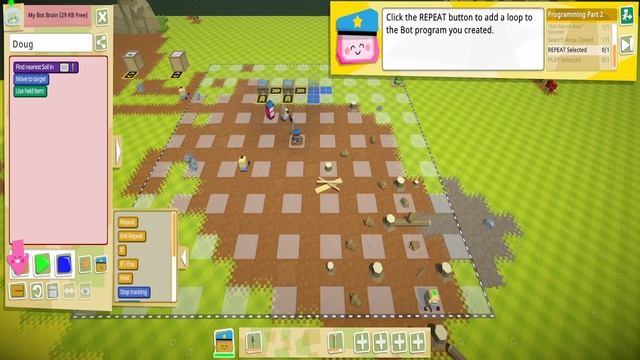 Autonauts vs piratebots - Getting started guide - Basic Forestry and Tool Workshop, ep 1 let's play смотреть онлайн