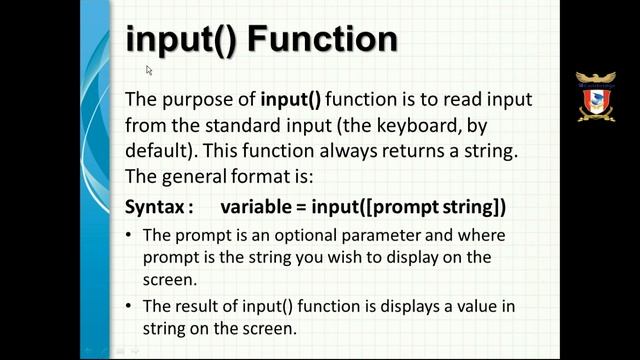 Grade-11 l Computer Science l Input and Output in Python l Part-3 смотреть онлайн