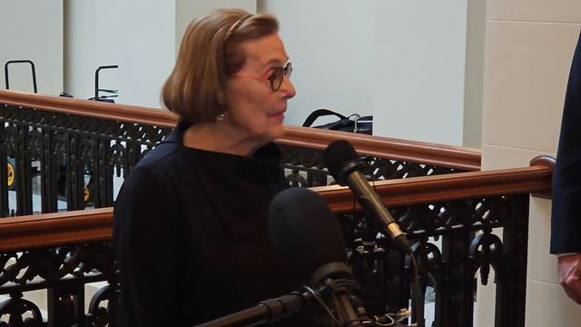 Interview with Joan Growe after Oral Arguments in Trump Section 3 Minnesota Disqualification Case смотреть онлайн