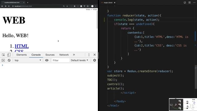 Redux - 7.4. 실전 Redux : action을 dispatch를 통해서 전달하기 смотреть онлайн