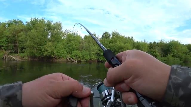 Крупная щука в июне. Ловля на спиннинг Ronin Rush Raider и силиконовые приманки Ronin Rush Echo. смотреть онлайн