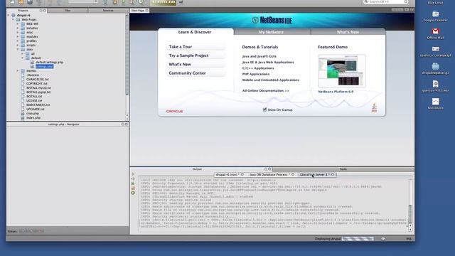 Drupal 6 on GlassFish 3 with Quercus using NetBeans 6.9 in less than 5 minutes смотреть онлайн