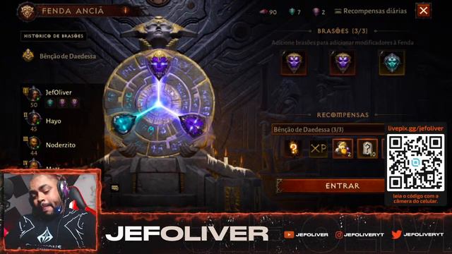 DIABLO IMMORTAL | NECROMANTE LEVEL 50 - SERVER OZA / S.A | RUSH TRYHARD смотреть онлайн