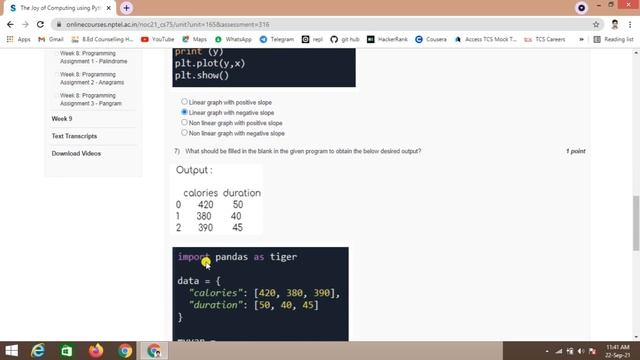 The Joy of Computing Using Python Week 8 Quiz Answers | NPTEL Course Quiz Answers | #CodingBuddies смотреть онлайн
