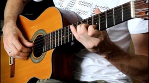 Красивая мелодия на Гитаре для Начинающих + РАЗБОР