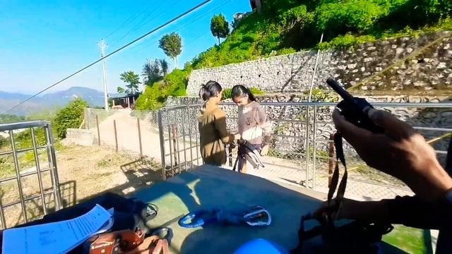 Zip Line, Palpa// #zipline #balenshah #krishnakhatri #tk2vlog смотреть онлайн