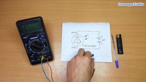 Как можно проверить ИК фотодиод на работоспособность, и где какой у него вывод, обычным мультиметро