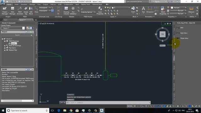 Autodesk Autocad P&ID: Introduction Tutorial смотреть онлайн