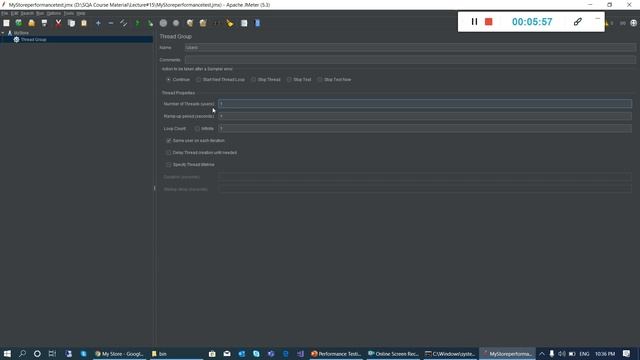 Performance Testing - JMeter Setup,Basic Test Plan смотреть онлайн