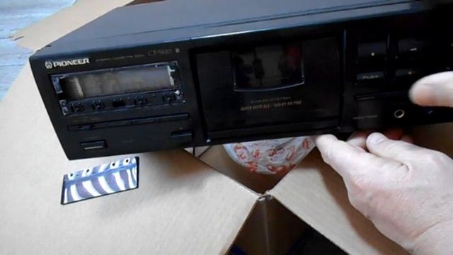 Посылка с Авито №14. Кассетная дека Pioneer CT - S420.