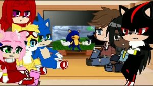 Sonic the hedgehog movie Reacts to Dark super Sonic V.S. Sonic.exe//Gacha Club//Part 4//