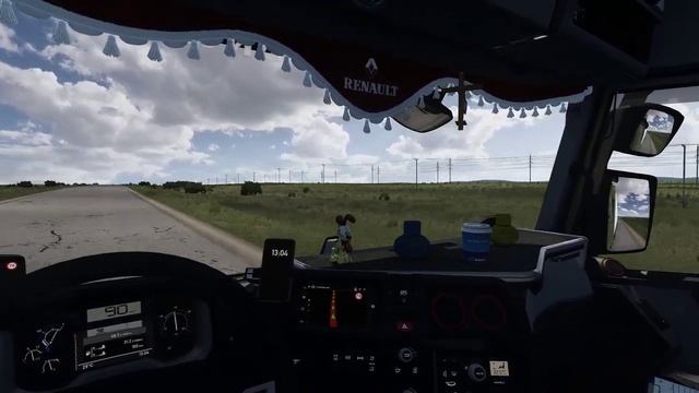 Euro Truck Simulator 2 | ETS2 1.47 | Renault Range T Evolution | Uralsk (KZ) to Kandyagash (KZ) смотреть онлайн