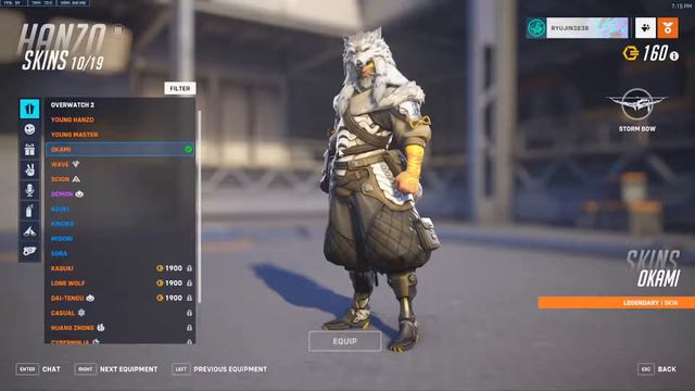 Ranking Every Legendary Skin in Overwatch 2: Hanzo Edition смотреть онлайн