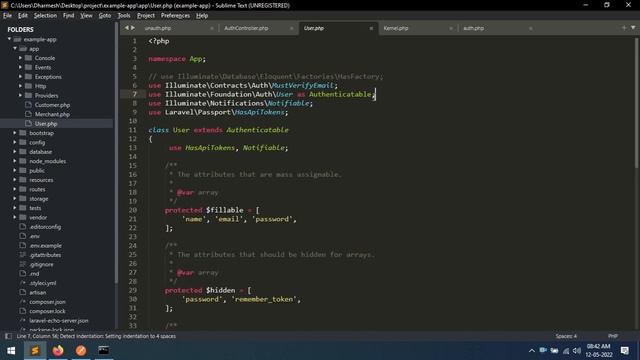 Laravel Multi Auth API | Laravel Passport Multi Auth API | Laravel Restful API Multiple Auth | Scop смотреть онлайн