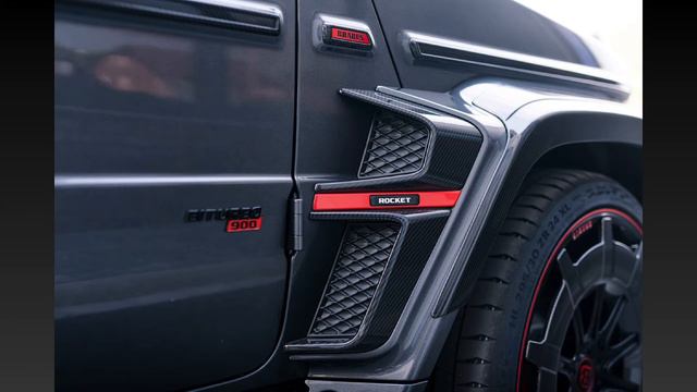 New Brabus Mercedes G-Wagen Is 900 HP Of Pickup Absurdity смотреть онлайн