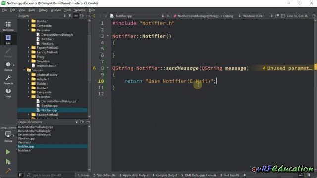 Design Patterns in C++/Qt - Decorator (1) смотреть онлайн