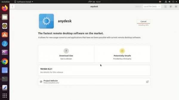 how to install anydesk on ubuntu || Use anydesk linux to windows 11