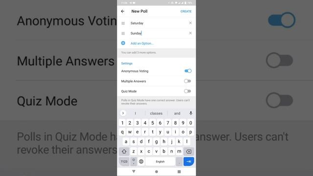 Using Poll options in telegram to create vote and quiz. смотреть онлайн