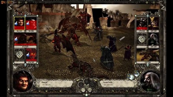 Финалка Rossoneri (Легионы Проклятых) vs Mortling (Орды Нежити). Disciples 2 Мод Мотлина