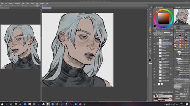 Speedpaint (CLIPSTUDIO) Faces