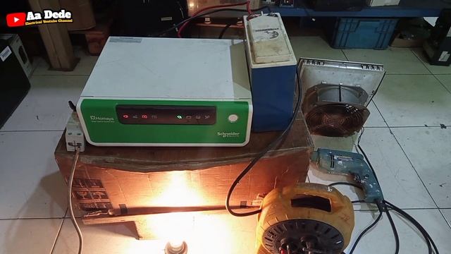 Inverter Hybrid PLN & PLTS Auto Transfer  || 12Vdc To 230Vac 850Va || Schneider Electric