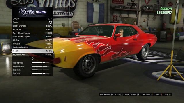 Bravado Gauntlet Classic Review and Customization + some Drifting! GTA Online смотреть онлайн