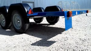 Двухосный прицеп платформа