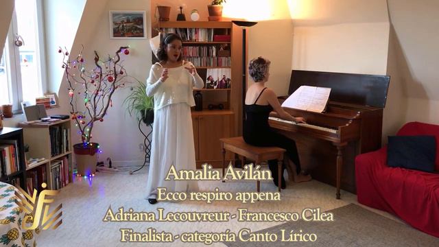Lirico Finalistas - Amalia Avilan - Ecco respiro appena смотреть онлайн