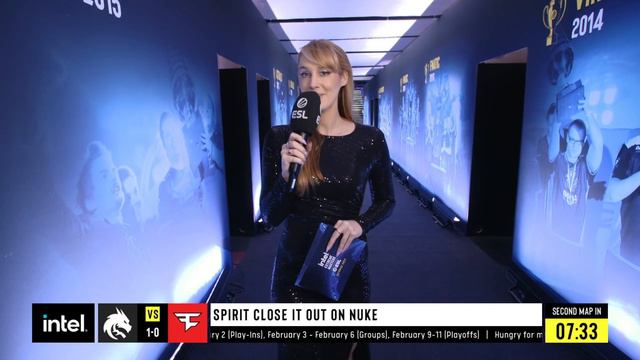 Team Spirit Vs. FaZe Clan - IEM Katowice 2024 - Grand Final