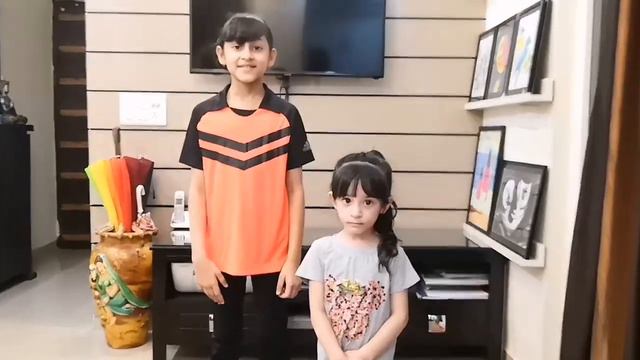 10 Easy And Simple Exercises for Kids At Home | Exercise Class By Meethi & Cherry