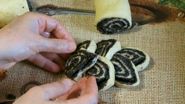 Как сделать булочки с маком / Легкий способ / How to make poppy seed buns / Easy way смотреть онлайн
