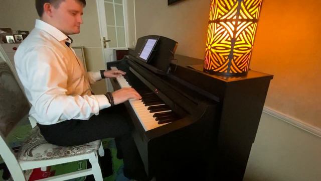 Lonely shepherd “Одинокий пастух» piano cover Yamaha CSP-170 midi смотреть онлайн