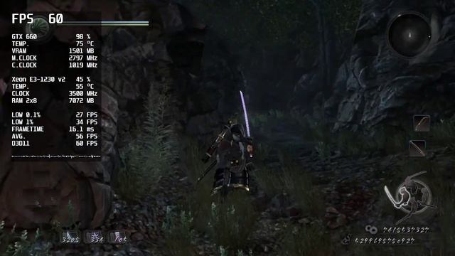 Nioh - 1080p - Very Low - Xeon E3-1230 v2 - GTX 660 - 16GB RAM смотреть онлайн