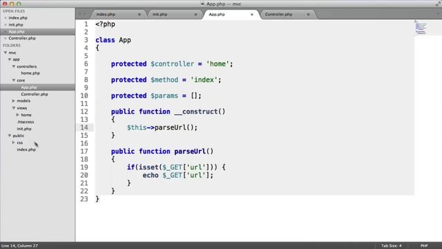 Build a PHP MVC Application: Routing (Part 4/9) смотреть онлайн