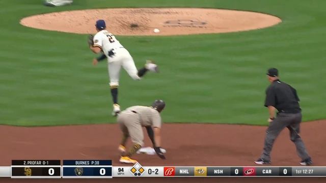 Slow Catcher Steals Home for First Time: Brewers vs. Padres Recap (5/25/21) смотреть онлайн