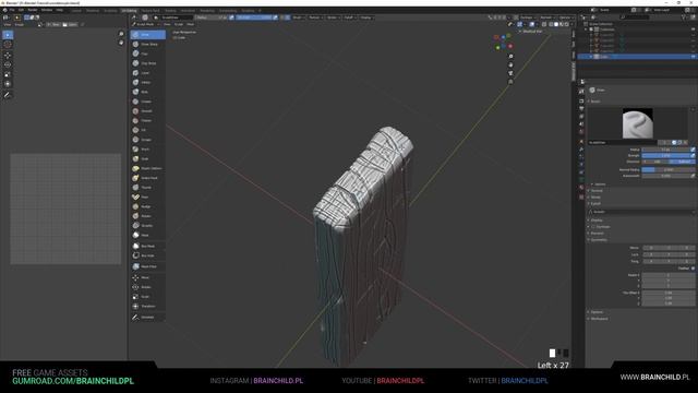 PBR 3d Game Asset Creation - Blender, Substance & Unity | Process | Modular Box | Low Poly | Part 1 смотреть онлайн